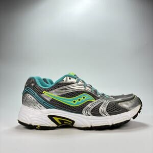 Saucony Oasis Gray Silver Lace Up Running Shoes Sneakers 15096-23 Women’s Size 9